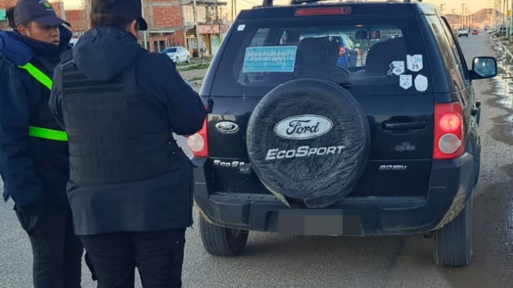 Secuestraron una camioneta con pedido judicial de Mendoza durante un control de tránsito