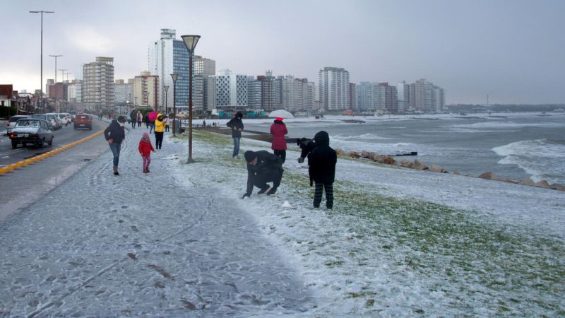 Frío extremo: seis provincias están bajo alerta amarilla este domingo y recomiendan extremar los cuidados