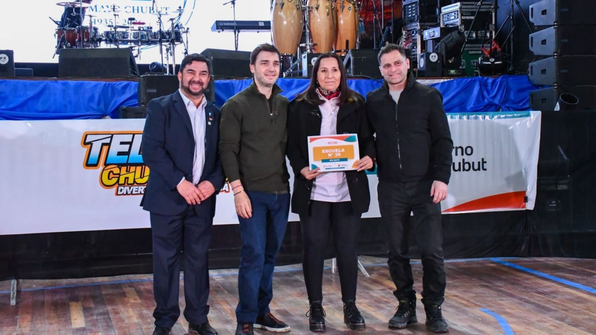 Río Mayo celebró su 91° aniversario con el Telebingo y un show de Magui Olave