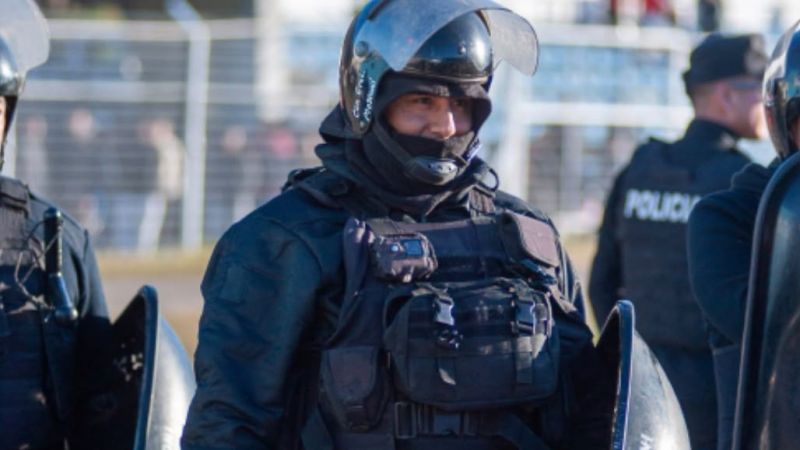 La Policía inició actuaciones por los incidentes registrados tras el partido entre Huracán y Laprida
