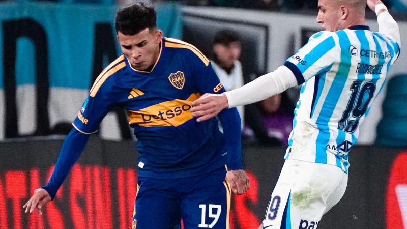 Boca empató con Racing en Avellaneda y sigue fuera de los puestos de playoffs