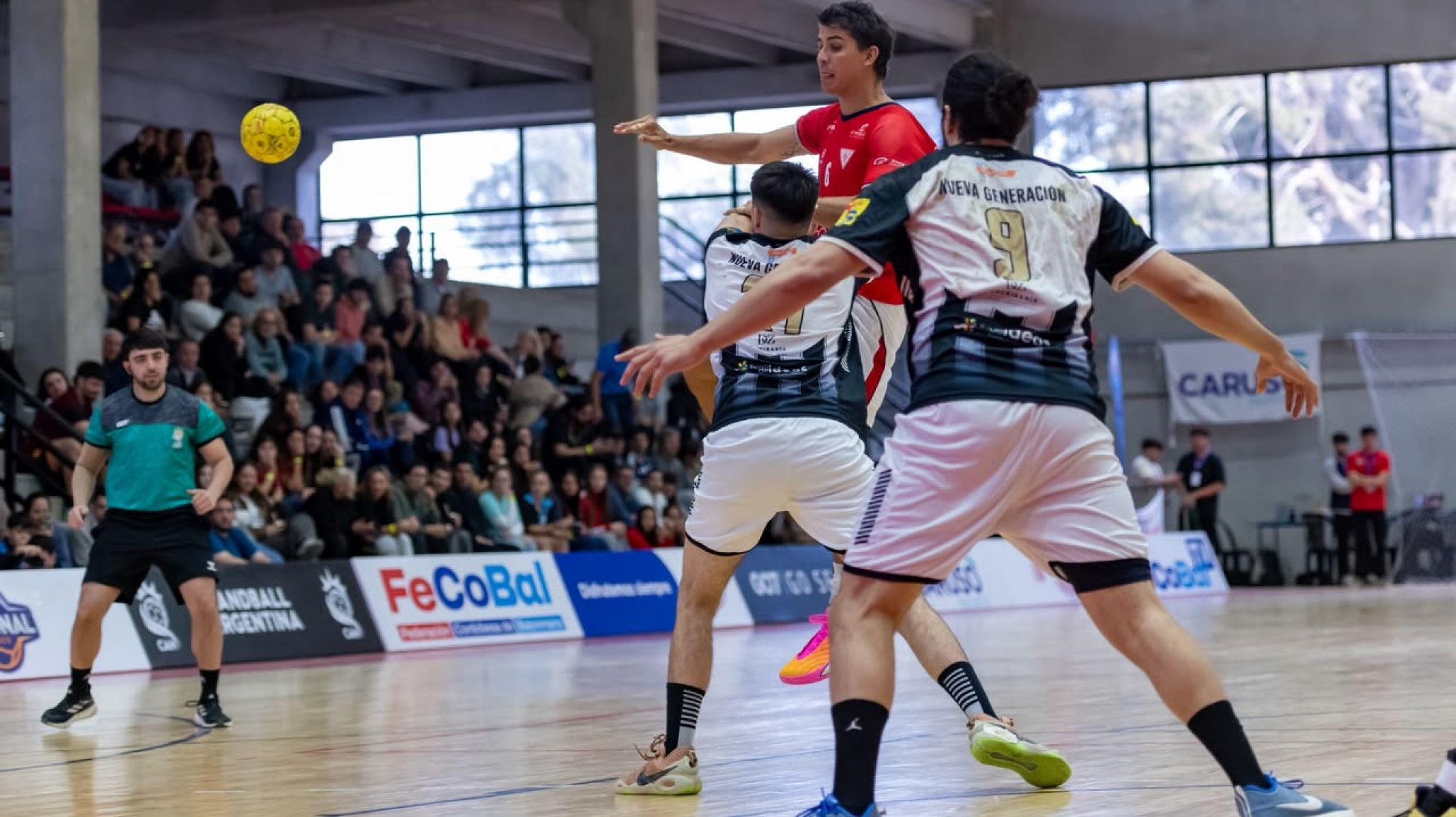 Nueva Generación cumplió el sueño de jugar contra Simonet y mañana se juega la clasificación en el Nacional A de Handball