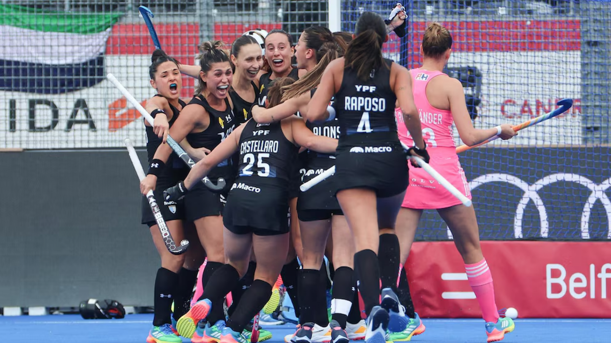 A la final del Mundial: Las Leonas vencieron a Australia y definirán el título ante Países Bajos