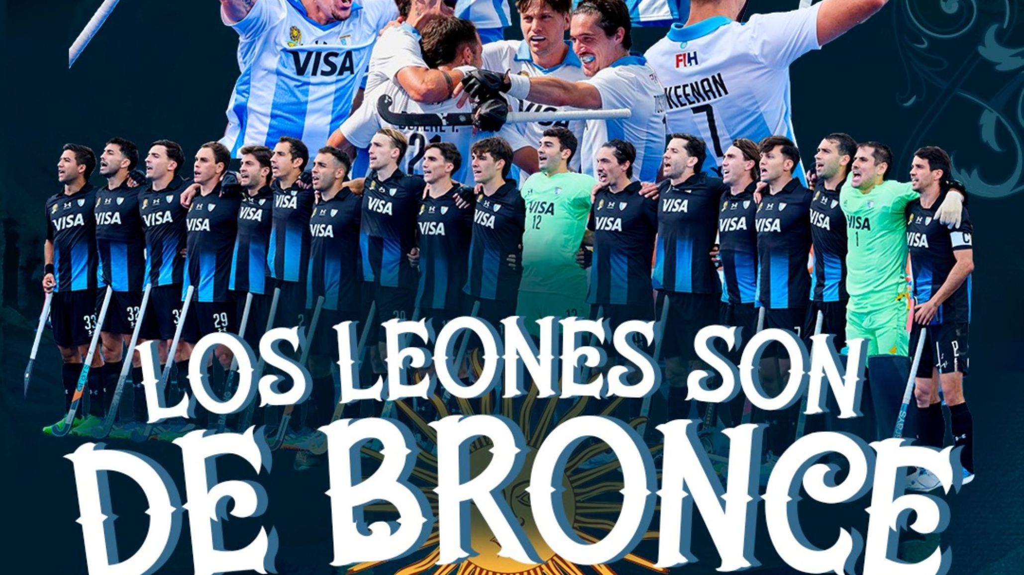 Los Leones vencieron a Países Bajos y se quedaron con el bronce en el Mundial de hockey