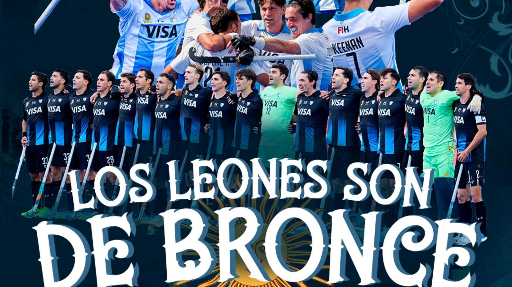 Los Leones vencieron a Países Bajos y se quedaron con el bronce en el Mundial de hockey