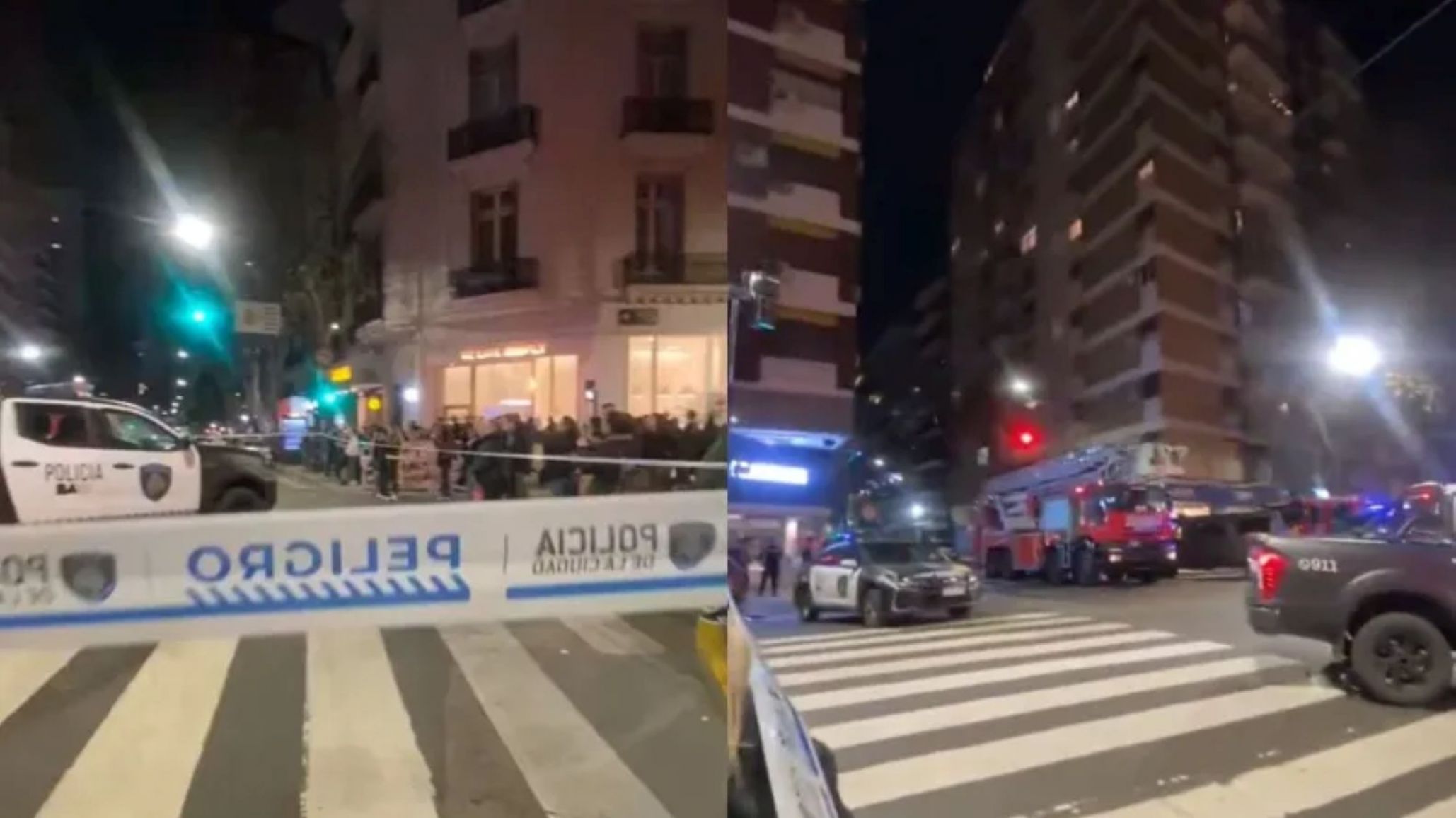 Tensión en Recoleta: dos hombres se atrincheraron en un departamento y la Policía ingresó por una ventana
