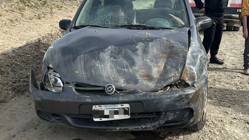 Una mujer protagonizó un accidente de tránsito frente a la rotonda de las rutas 3 y 26 y resultó ilesa