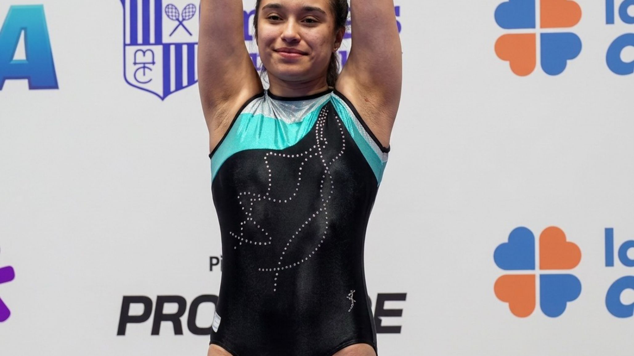 Victoria Ocampo Pilili logró dos medallas de oro en el Sudamericano de Gimnasia en Brasil