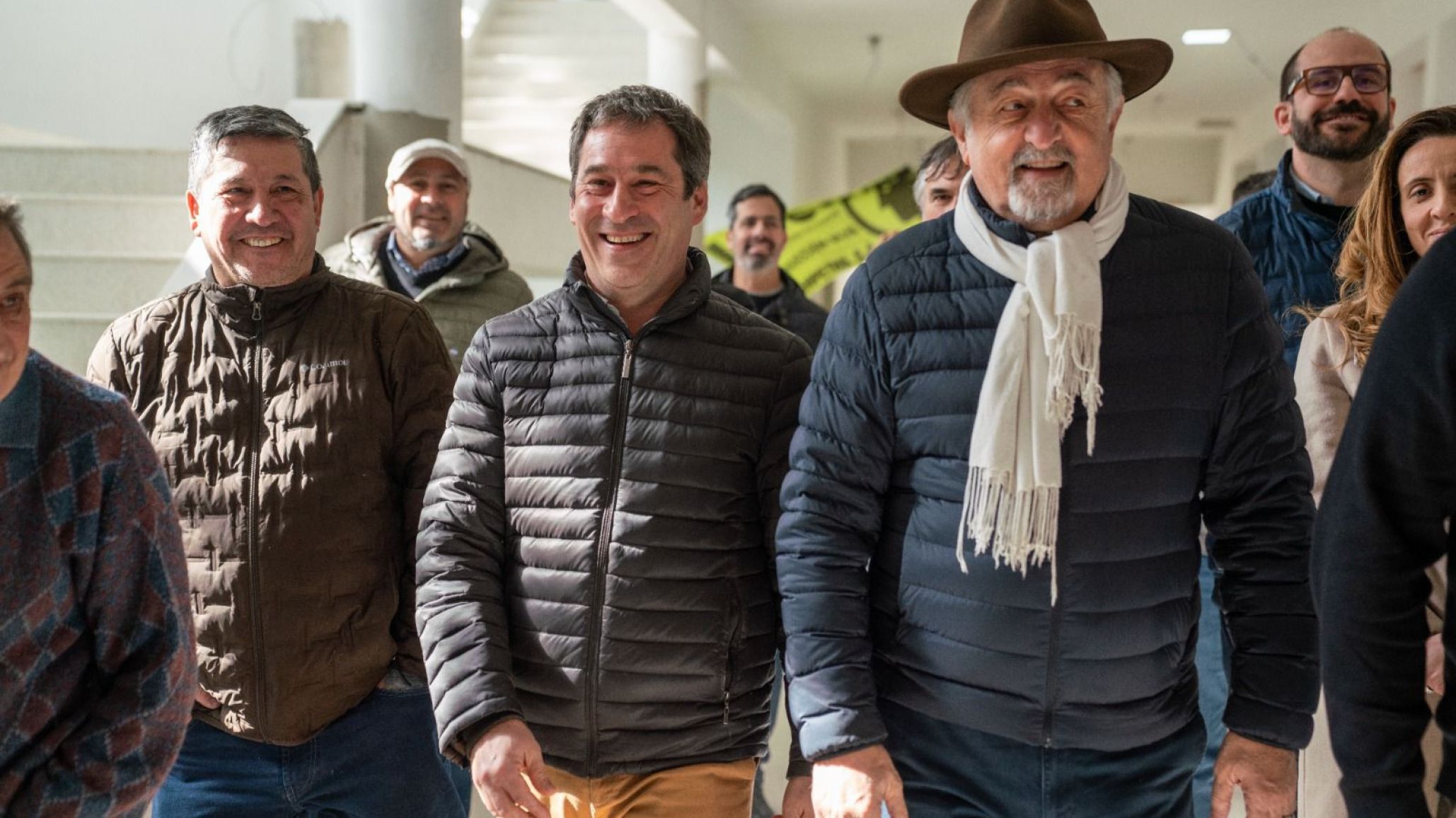 Othar junto a Luque recorrieron la obra del centro de encuentro de zona sur que estará listo en 2027