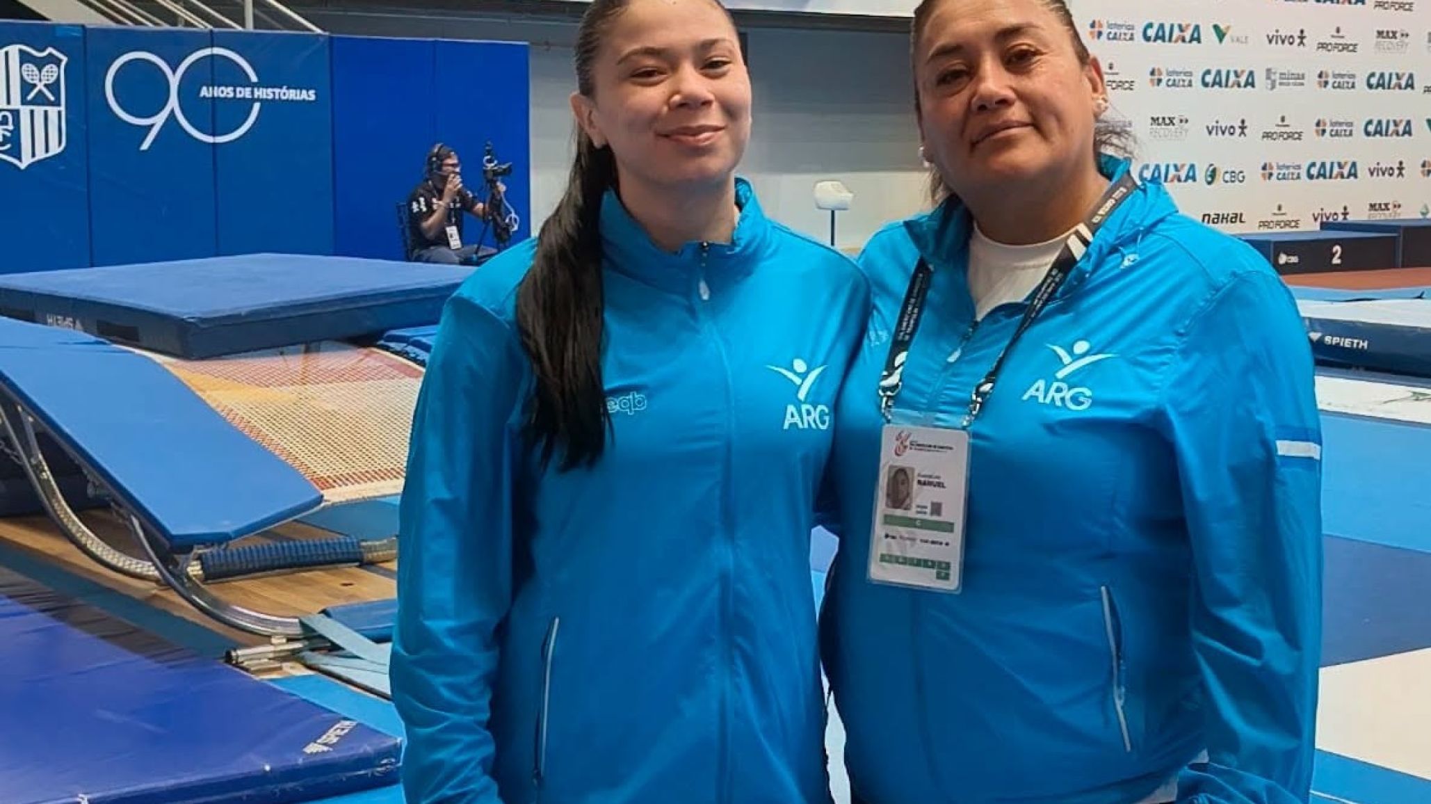 Florencia Famoso se consagró subcampeona sudamericana de Trampolín
