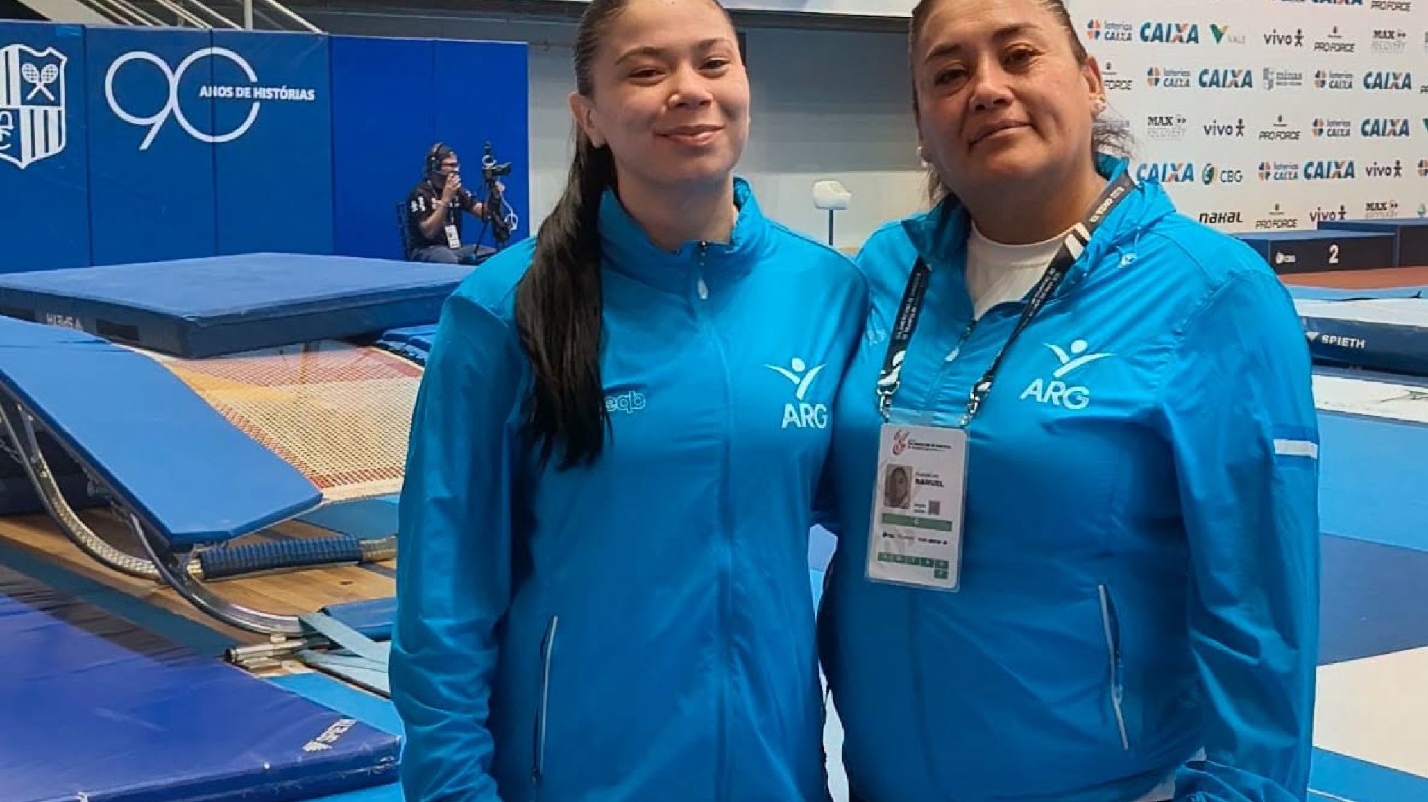 Florencia Famoso se consagró subcampeona sudamericana de Trampolín