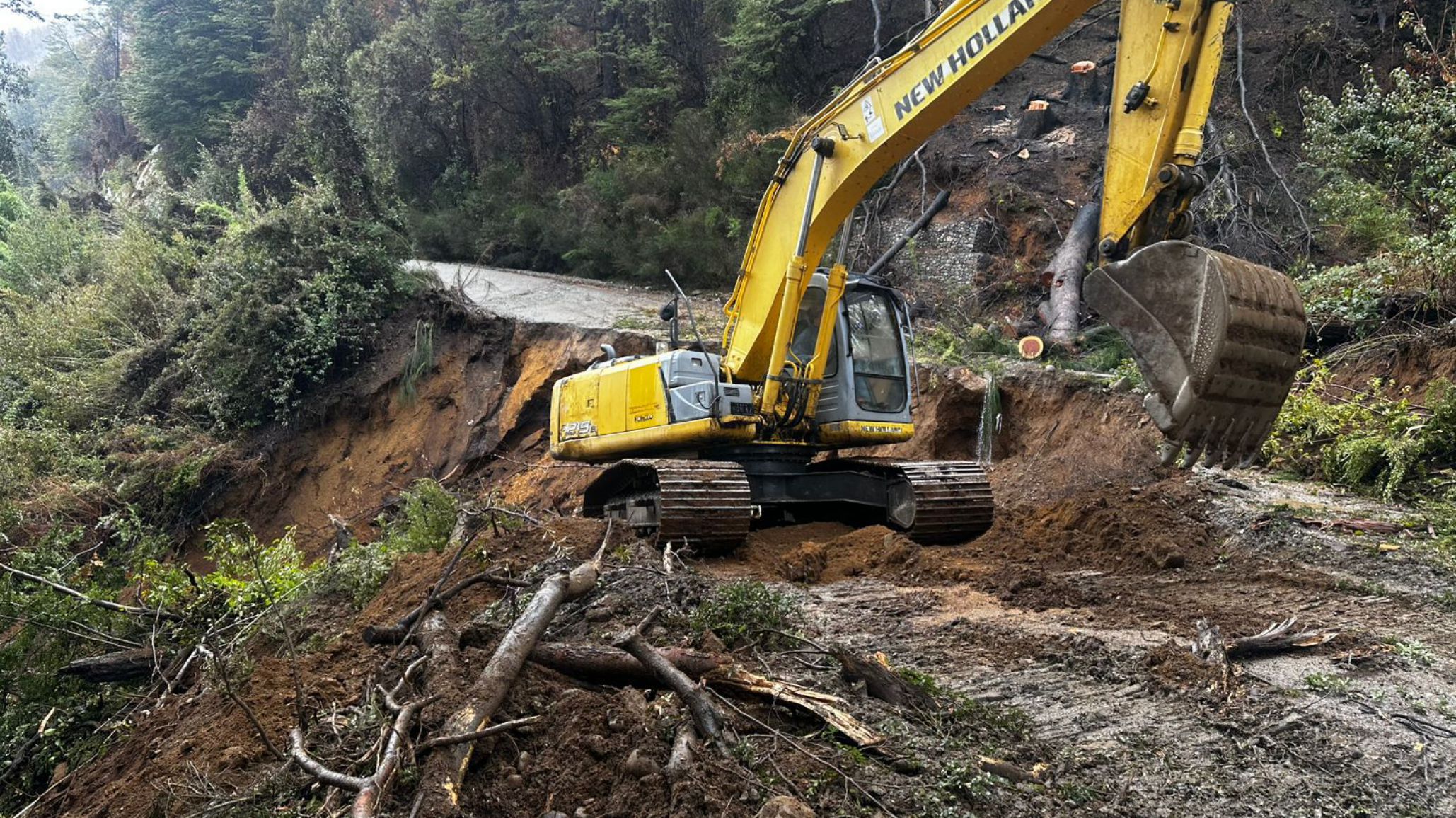 El Gobierno del Chubut restableció la circulación sobre la Ruta Provincial N° 71