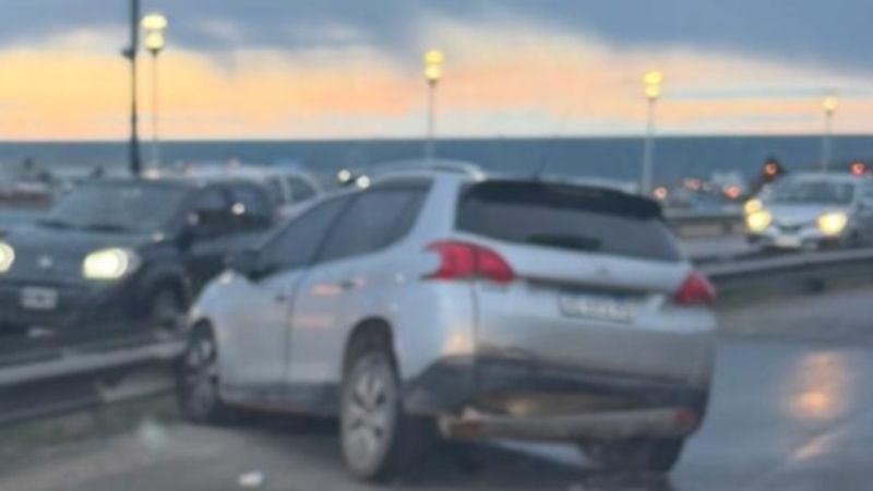 Otro choque en la Ruta 3: fue frente al Cerro Chenque