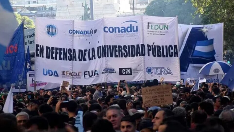 "No vamos a mirar pasivamente": el frente sindical universitario endurece el plan de lucha tras el fracaso paritario