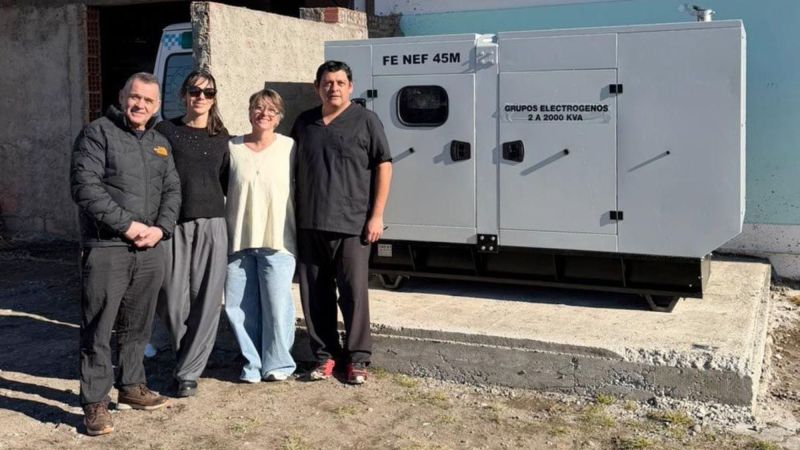 Provincia instaló un nuevo generador en el Hospital de José de San Martín
