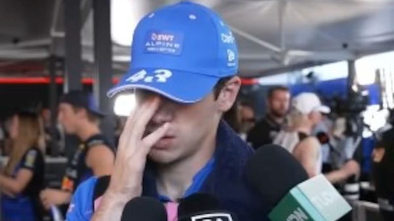 Colapinto terminó en lágrimas tras el GP de Monza: "Tenía una gran oportunidad y no la aproveché"
