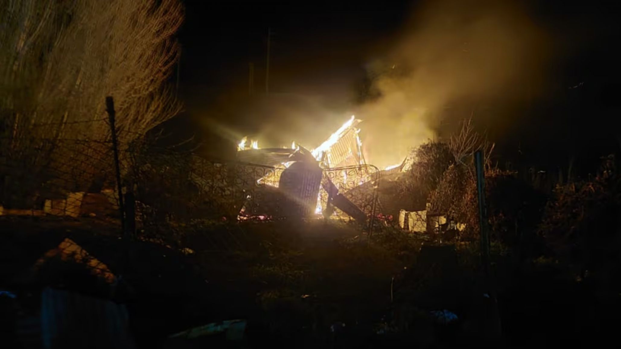 Un incendio sin heridos en Zona de Quintas terminó vinculado al caso Ángel López: el dato que se conoció después