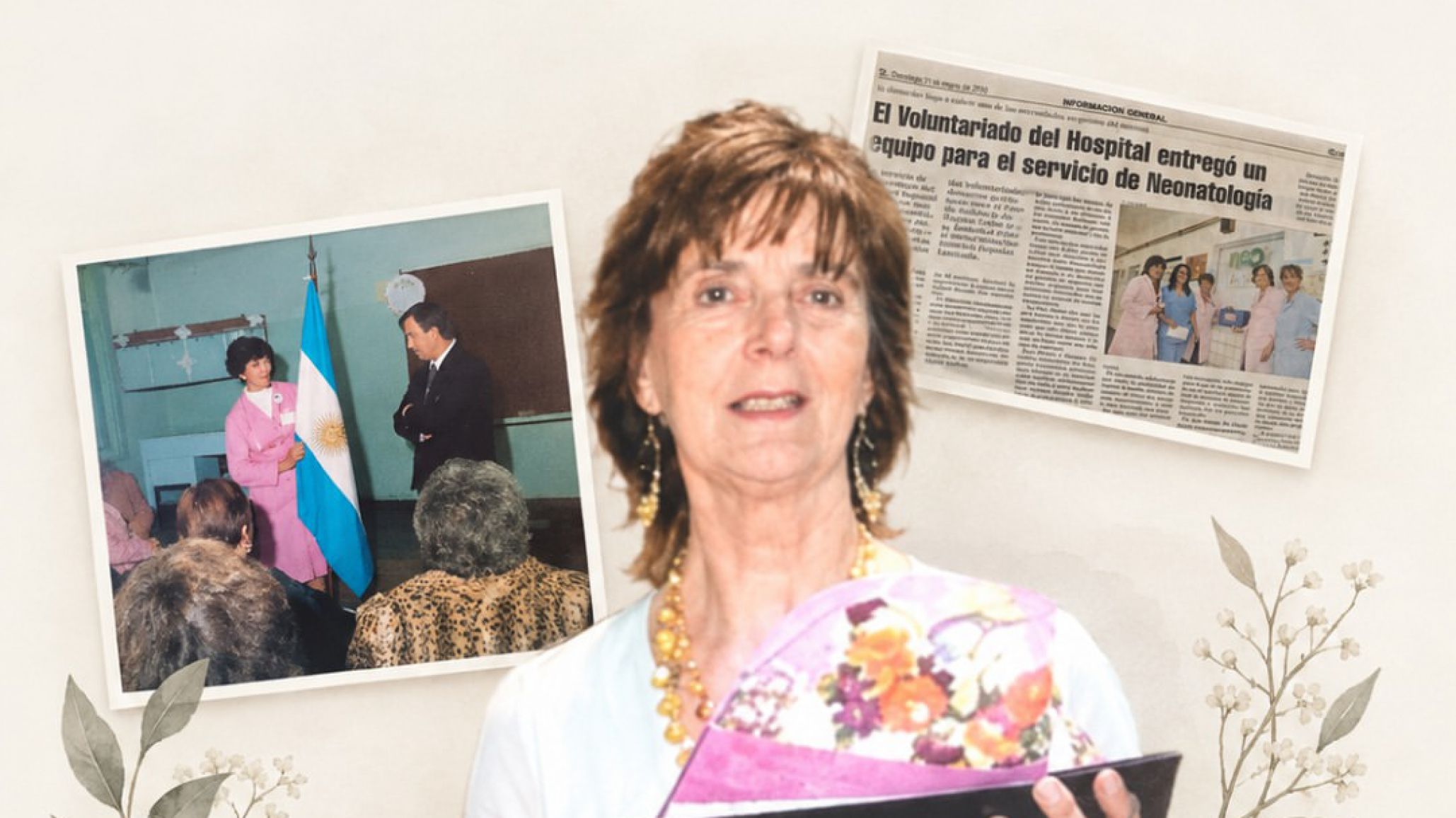 Dolor en Comodoro por la muerte de Malena Roux de Buzzi, pionera del Voluntariado del Hospital Regional