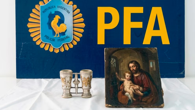 Recuperaron dos piezas históricas robadas del Museo Nacional de Arte Decorativo