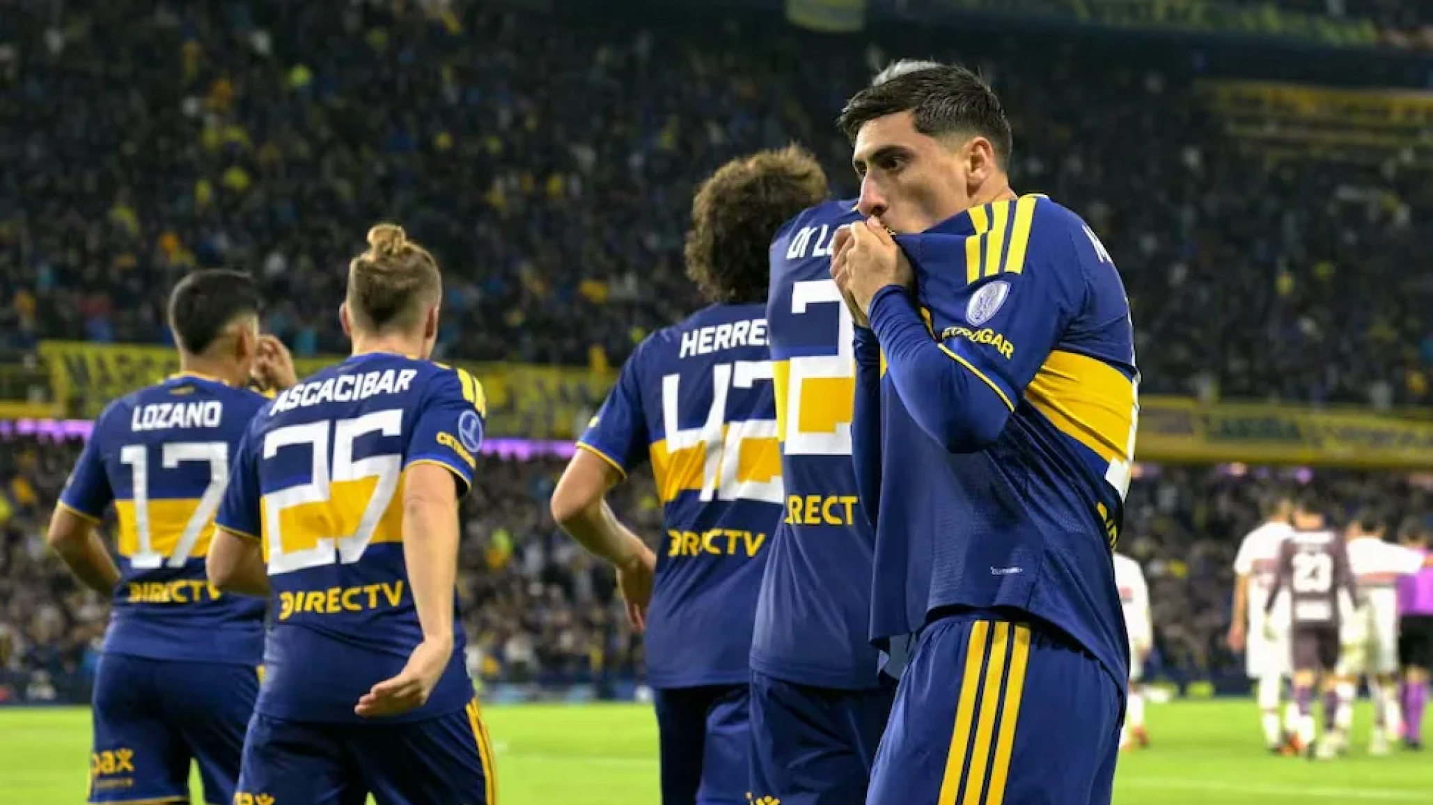 Boca venció a Sao Paulo en La Bombonera y dio el primer paso hacia las semifinales