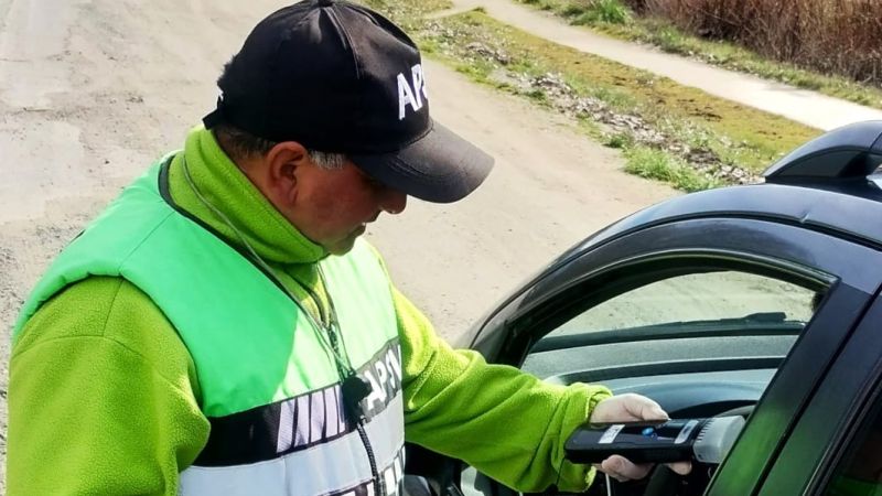 Provincia retiró de la vía pública a 47 conductores alcoholizados durante el fin de semana