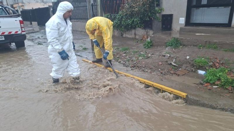 El Municipio mantiene un operativo preventivo ante el alerta por fuertes lluvias