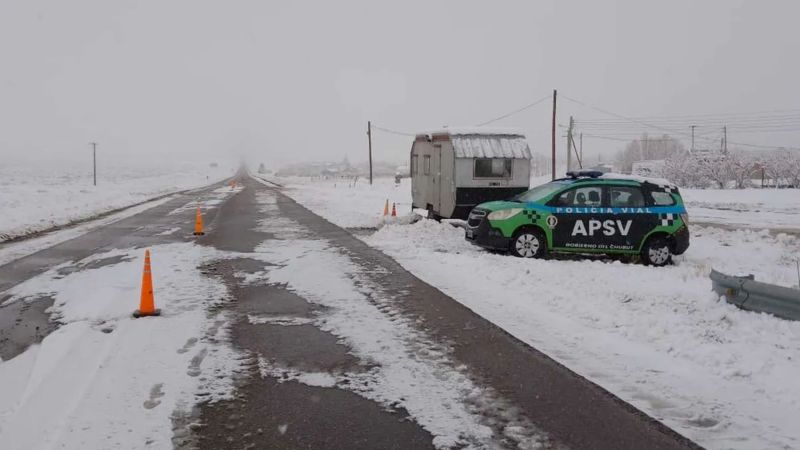Ruta 3: advierten por lluvia, barro y baja visibilidad entre Garayalde y Comodoro Rivadavia
