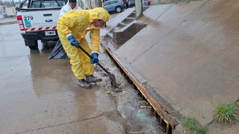Temporal en Comodoro: la Línea 4 modifica su recorrido en barrio Ñiaco