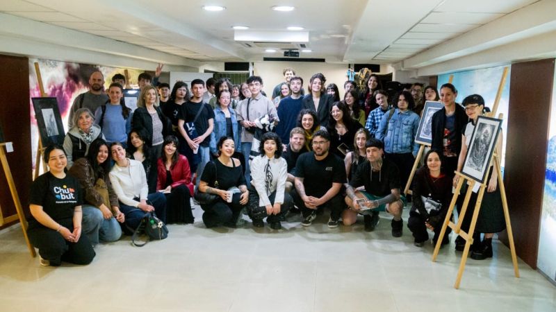 Estudiantes de la provincia celebraron su día en la Casa del Chubut