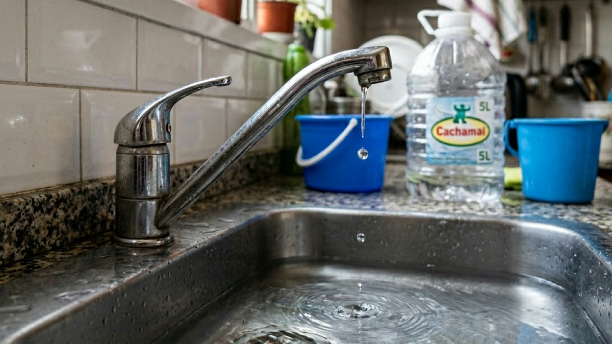 Corte programado de agua en cuatro barrios de la Zona Norte de Comodoro