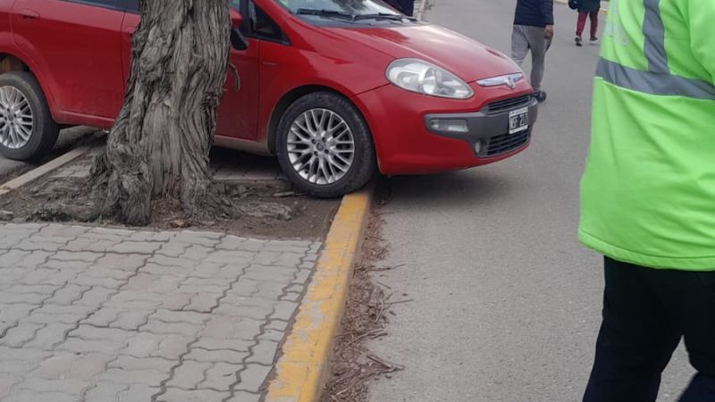 Se bajó a comprar y cuando volvió encontró su auto cruzado en plena avenida