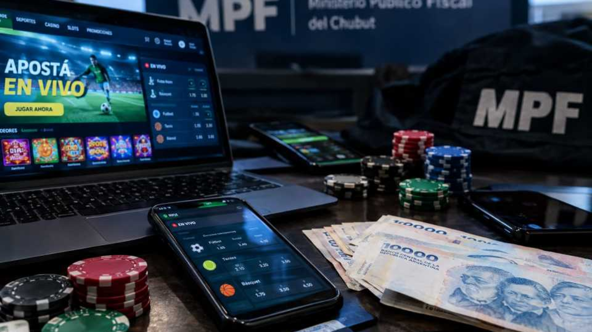 Red de juego clandestino virtual: imputaron a diez personas de Comodoro y Esquel que operaban como "cajeros"