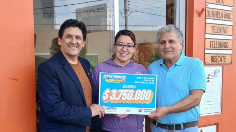 Comodoro: un jardinero que colabora con el Club Laprida ganó dos veces el Telebingo en 40 días