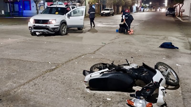 Chocó en moto, se retiró del hospital y murió horas después de descompensarse en su casa
