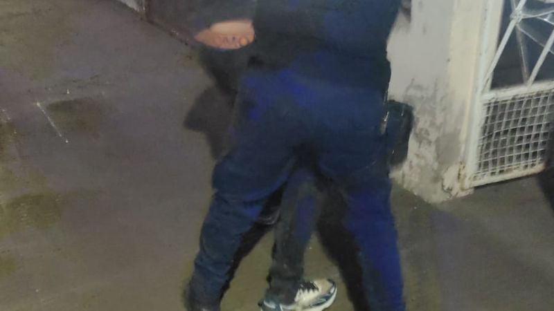 Tres personas fueron detenidas tras intentar robar en una vivienda en construcción