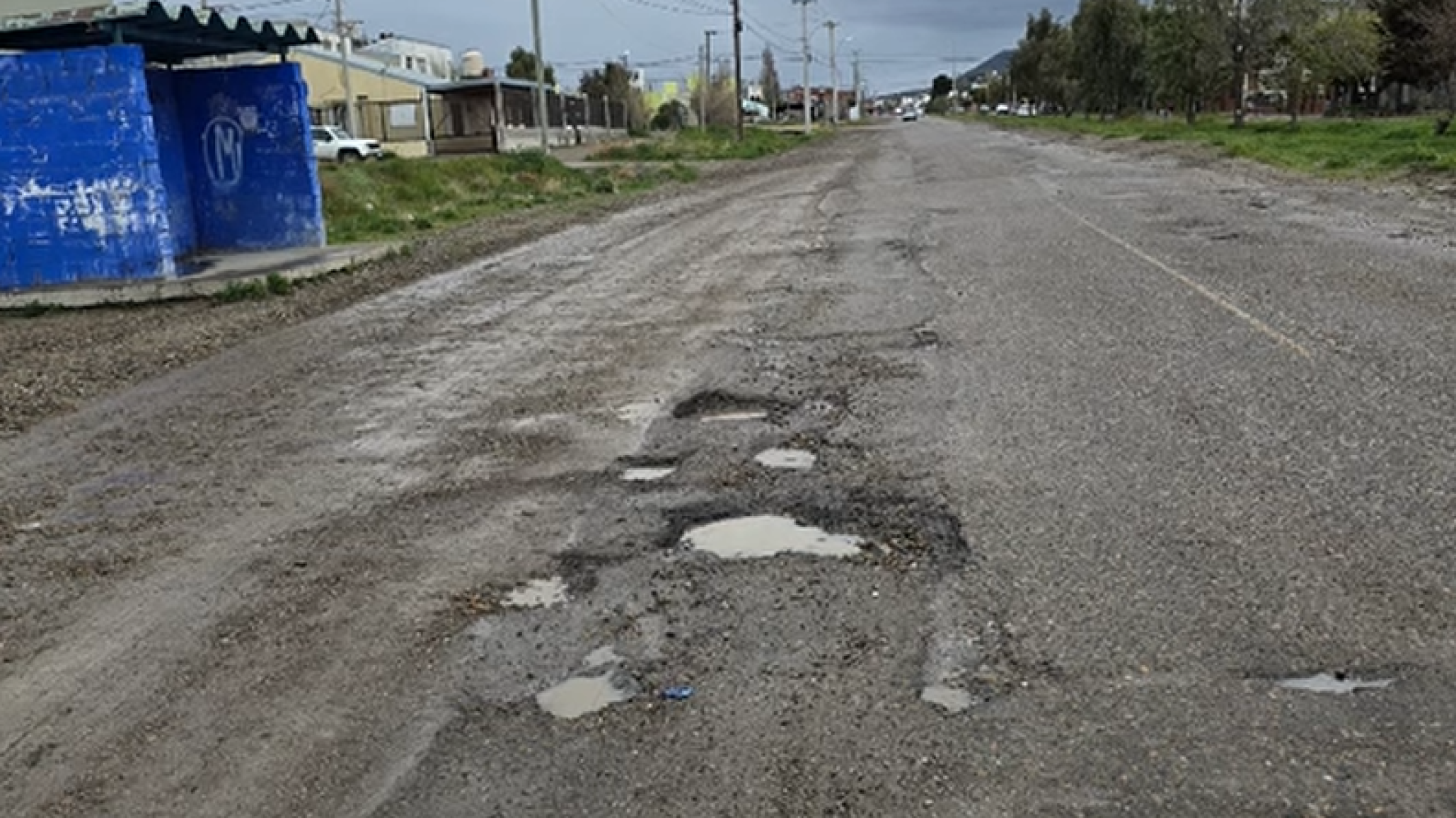 Comodoro: reclaman reparar la Ruta 39 en Palazzo y advierten que de noche "es re oscura"