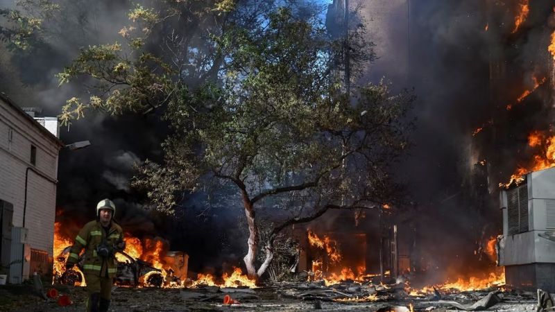 Ucrania: una nueva ola de ataques rusos dejó al menos nueve muertos