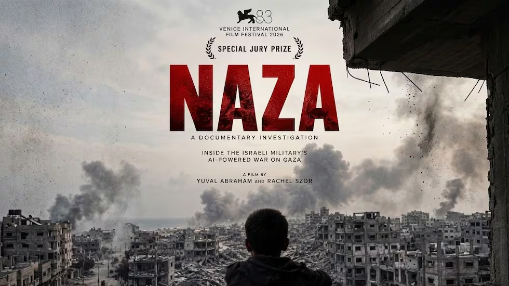 "Naza", el documental sobre el genocidio israelí en Gaza se podrá ver en 50 países pero no en salas de Argentina