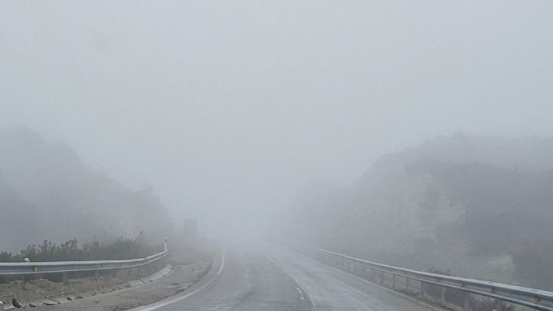 Ruta 3: advierten por lluvia, niebla y baja visibilidad en el acceso norte a Comodoro