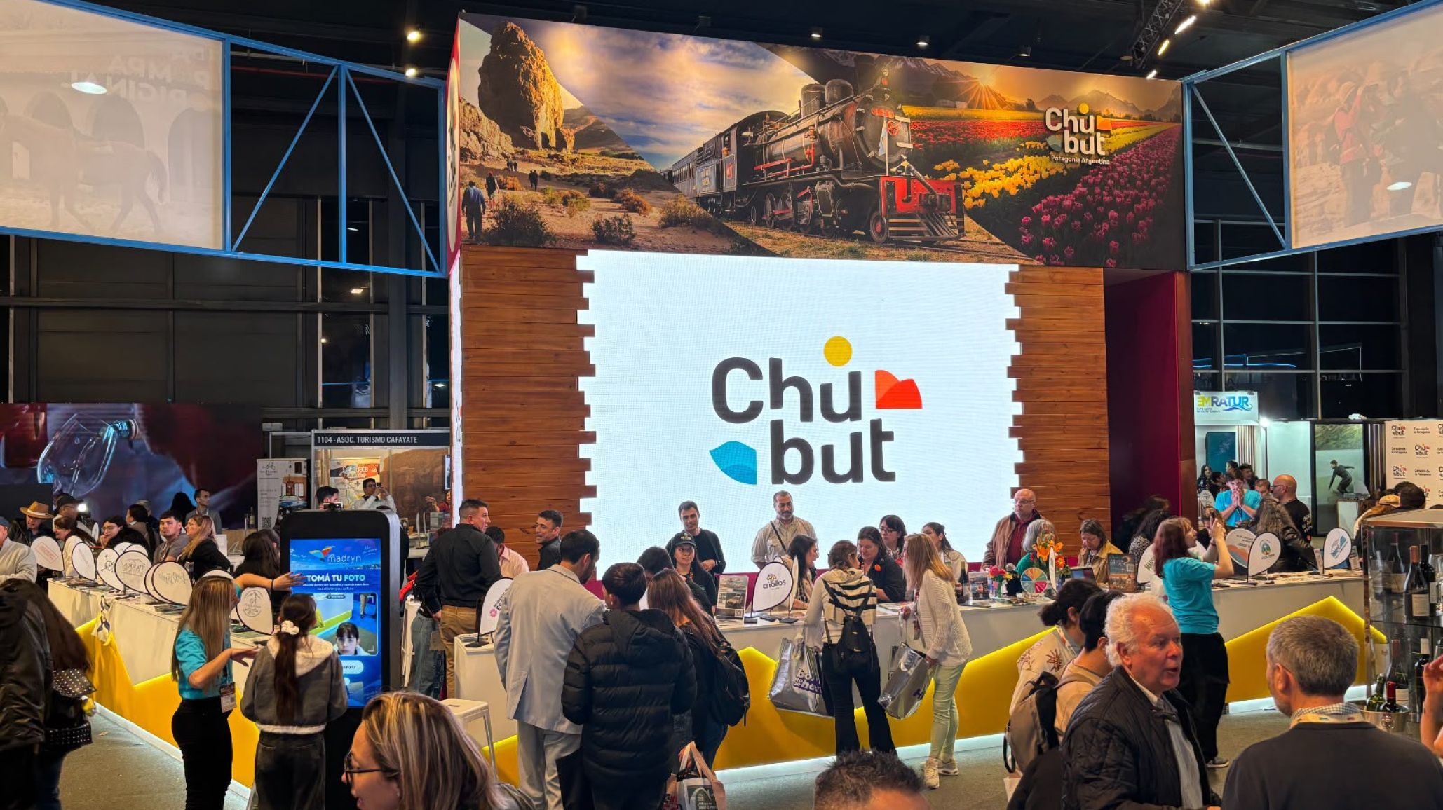 Chubut mostró toda su oferta turística en la FIT 2026