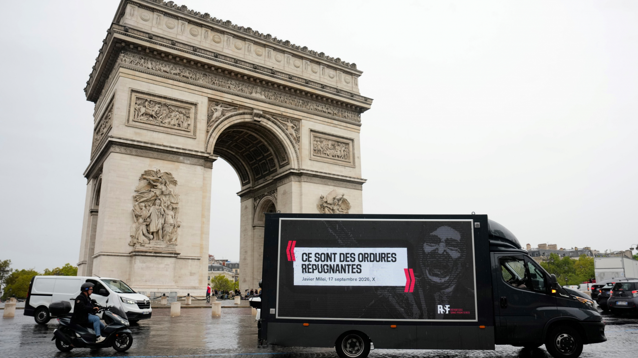 Tensión en París: argentinos y sindicatos franceses preparan una fuerte protesta contra Javier Milei