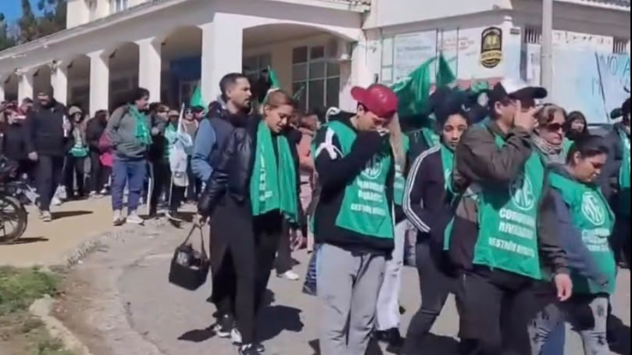 Reclamo de trabajadores de ATE en Km3: piden circular con precauci髇