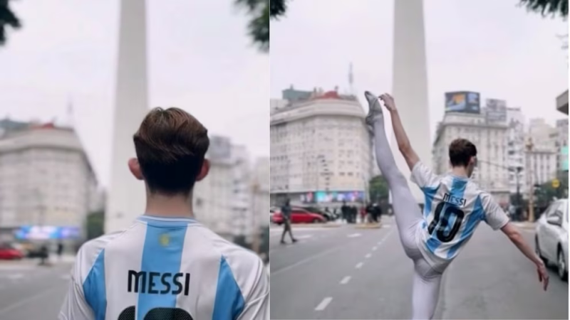 "Soy el primer argentino acá": la historia de Guillermo Rolutti, el joven que conquistó la cuna mundial del ballet clásico