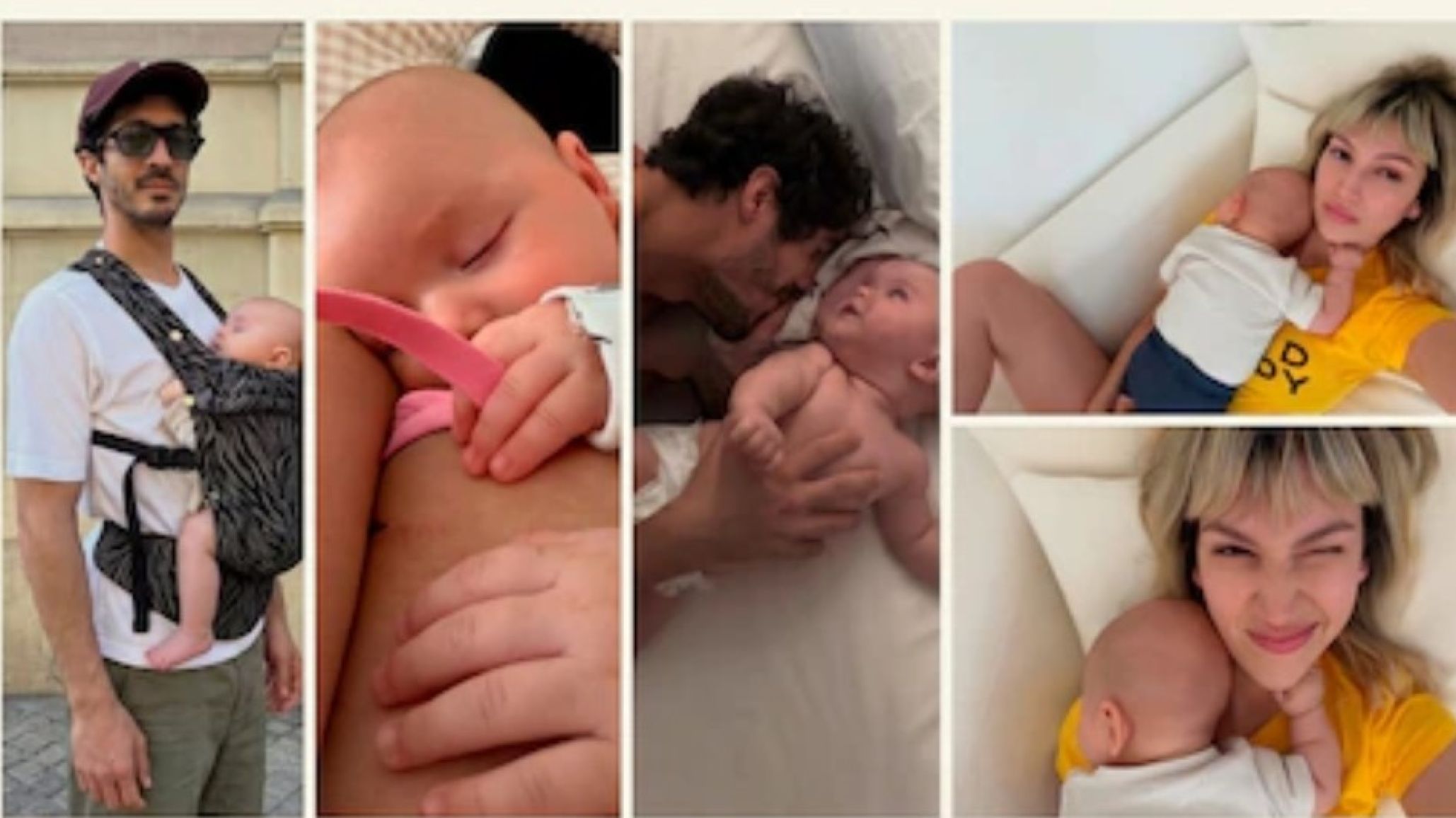 Ricardo Darín mostró su faceta más tierna como abuelo: la foto con Dante en brazos