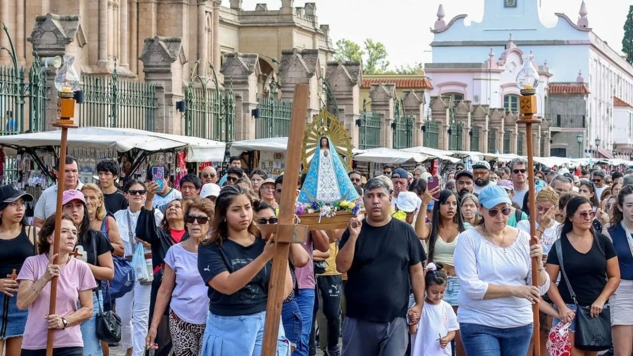 52ª Peregrinación Juvenil a Luján: recorrido, operativo y trenes especiales para este fin de semana