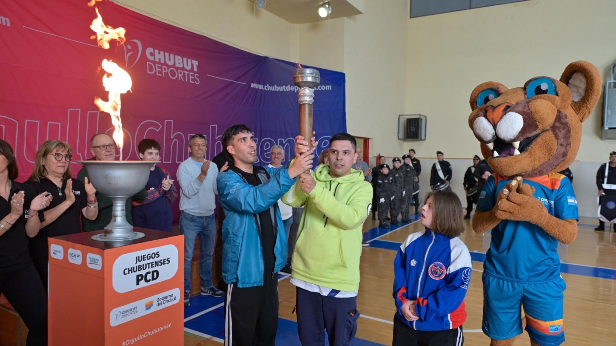 Con más de 160 atletas, se inauguró la final provincial de los Juegos Chubutenses PCD