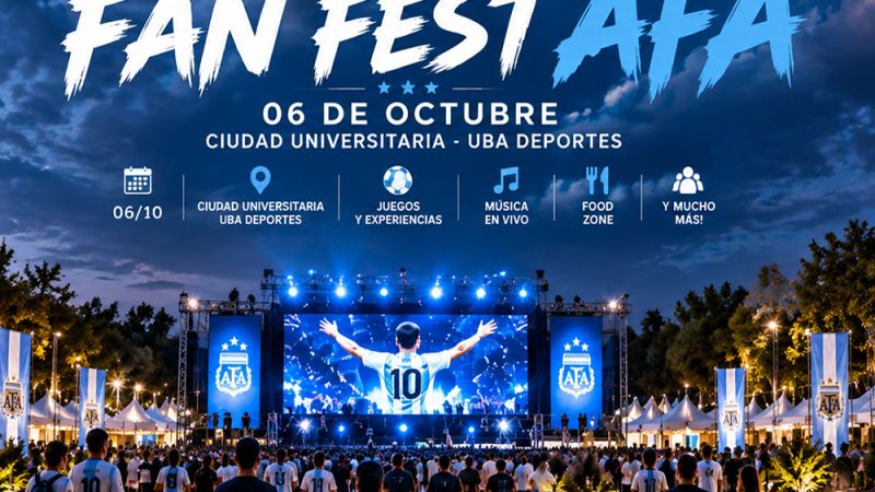 Fan Fest "Gracias, Leo": cómo será la despedida de Messi con la Selección en Ciudad Universitaria