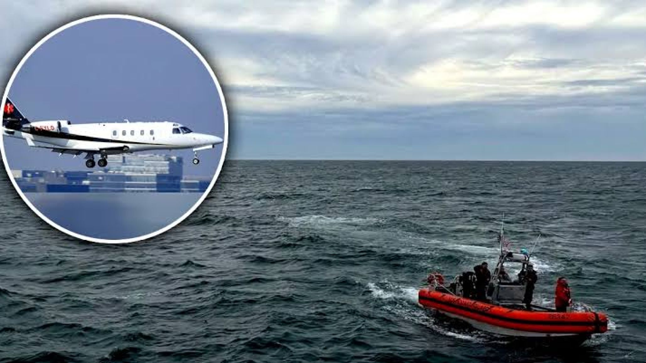 Hallaron restos del avión desaparecido cerca de Nantucket: continúa la búsqueda de seis personas