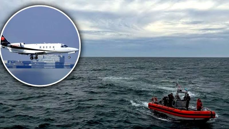 Hallaron restos del avión desaparecido cerca de Nantucket: continúa la búsqueda de seis personas