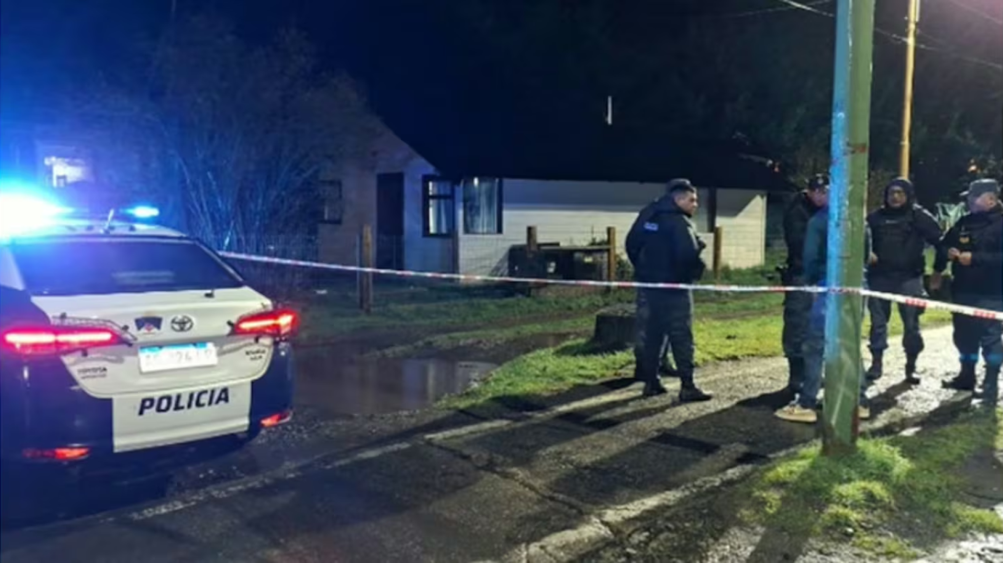 Horror en Villa La Angostura: mataron a una nena de 3 años y su padre quedó internado